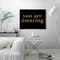 You Are Amazing Gold On Black by Amy Brinkman  Gallery Wrapped Canvas - Americanflat
